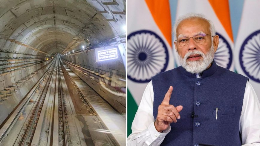 कोलकाता में पहली अंडरवाटर मेट्रो ट्रेन चलेगी, PM मोदी ने किया उद्घाटन